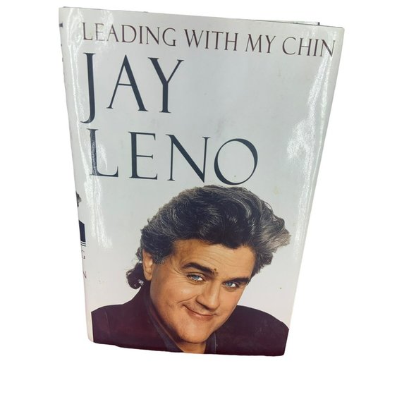 Tonight Show Host‎ JAY LENO "LEADING WITH MY CHIN" Book Big Dog Production - Picture 1 of 5